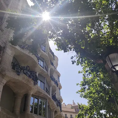 Casa Milà od Antonia Gaudího